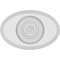 Ekena Millwork Standard Dalton Bullseye Rosette with Beveled Edge, 4"W x 2 3/4"H x 1/2"P ROSP040X028X050DAL03 - alternate 4